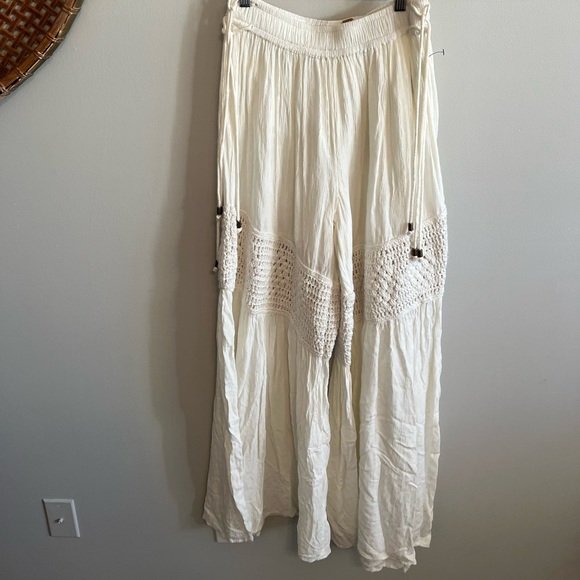 Free People Keeley Set Pants Ivory - Picture 5 of 10